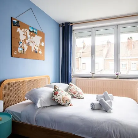 Family In Lille, Garden And Parking - 6/8p Lille